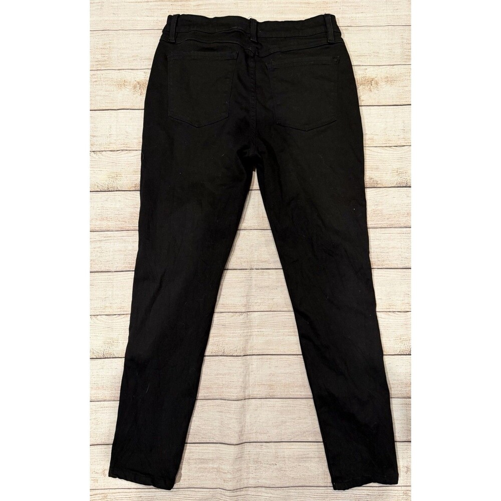 Kenneth Cole New York "Jess Skinny" black jeans women's size US 10 - Picture 3 of 7